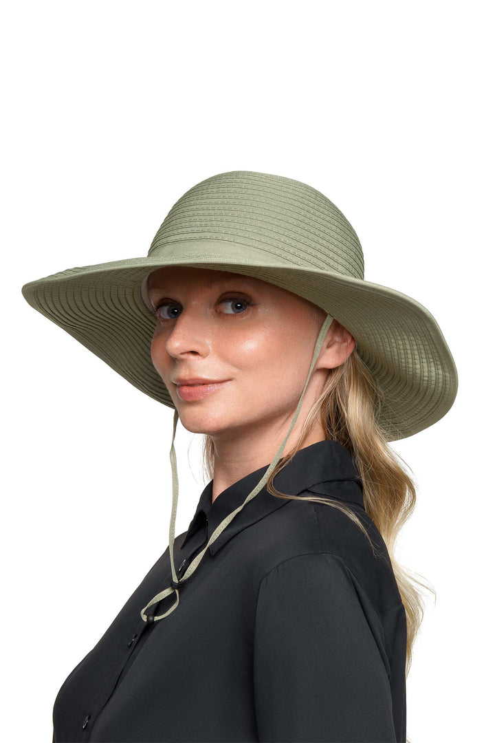 Shelly Shapeable Travel Sun Hat | Sage