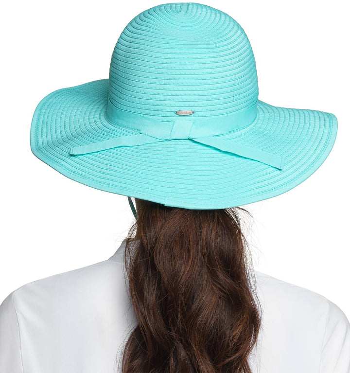 Women's Shelly Shapeable Travel Sun Hat | Bay Aqua