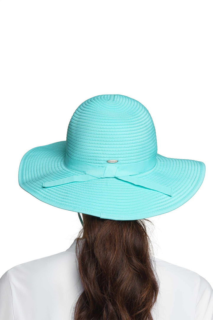 Women's Shelly Shapeable Travel Sun Hat | Bay Aqua