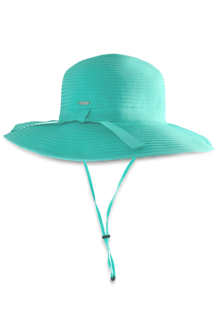 Women's Shelly Shapeable Travel Sun Hat | Bay Aqua