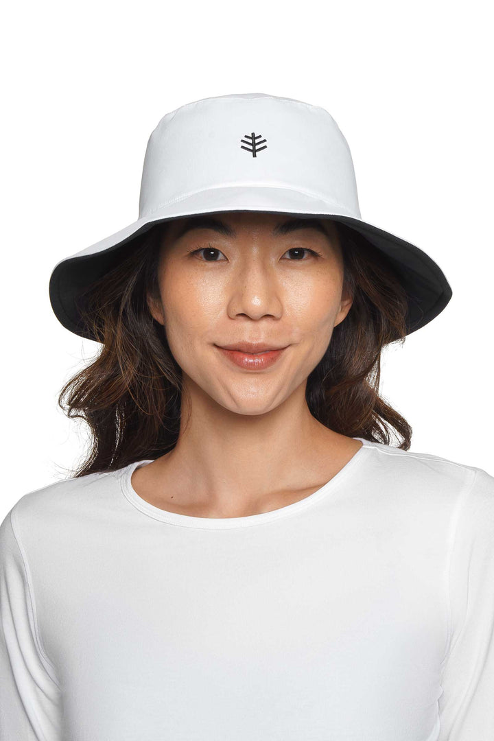 Women's Ariel Reversible Pool Hat | White