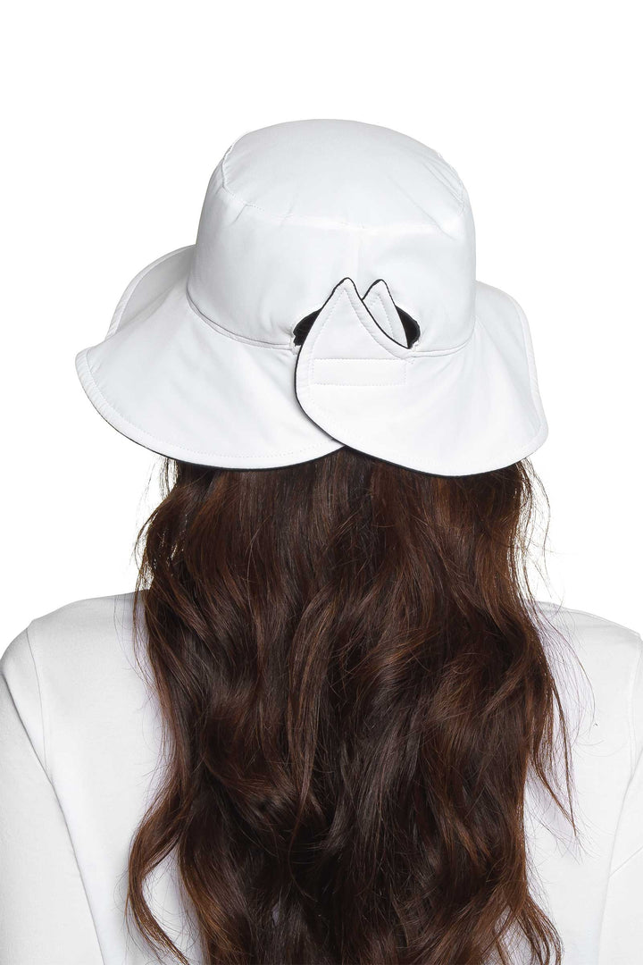 Women's Ariel Reversible Pool Hat | White