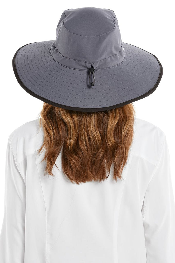 Etta Sun Catcher Hat| Carbon/Black Travel Medallion