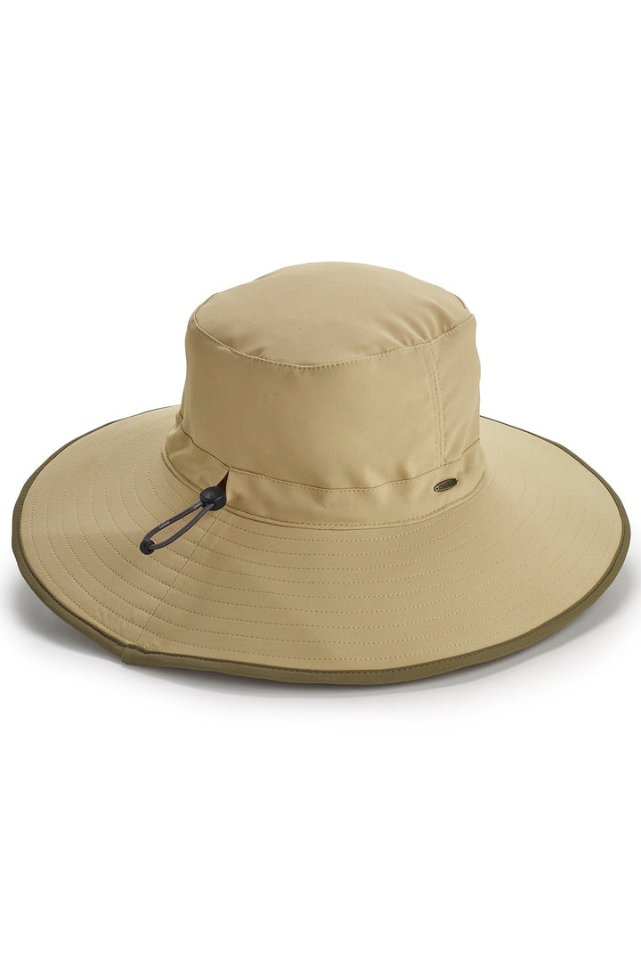 Women's Etta Shapeable Sun Catcher Hat | Tan/Khaki Travel Medallion