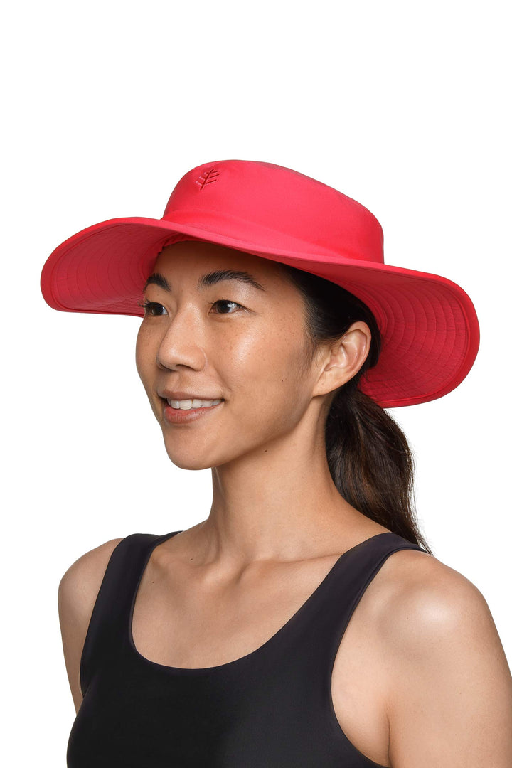 Brighton Chlorine Resistant Bucket Hat | Radiant Coral