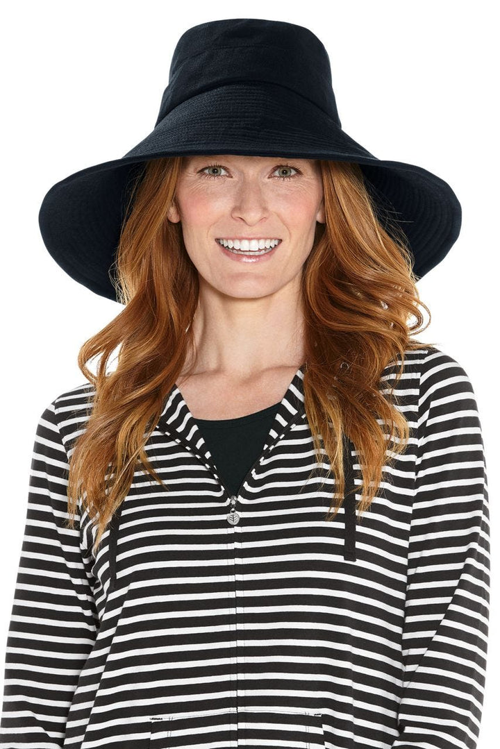 Women's Brittany Beach Hat | Black