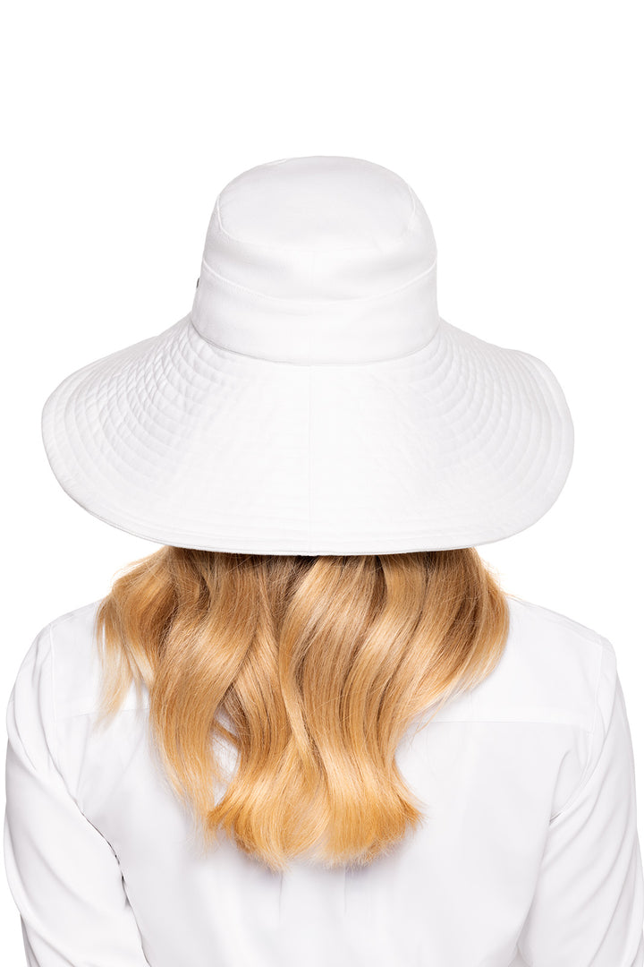 Brittany Beach Hat | White