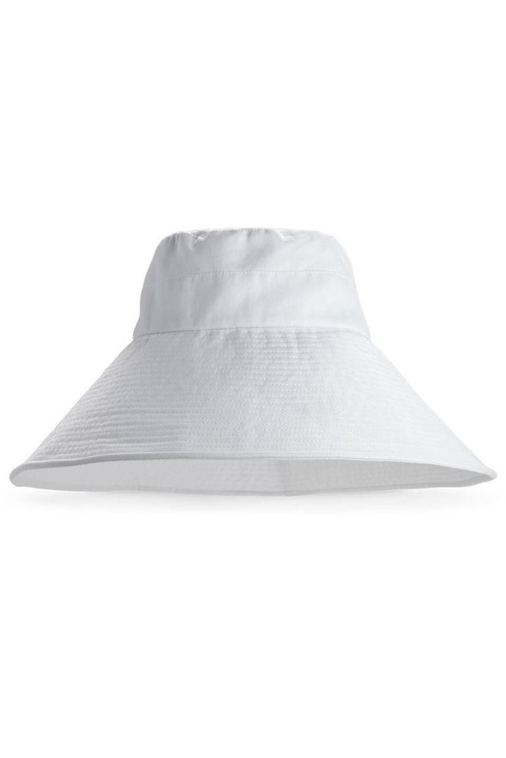 Ladies Summer White and Black Coton Hat, Beach Hat, Travel Hat, Women  Summer Hat, Sun Hat, White Hat, White Summer Hat, White and Black Hat -   Canada