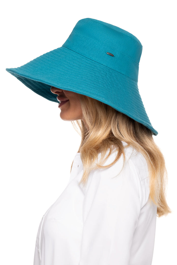 Brittany Beach Hat | Tahitian Teal