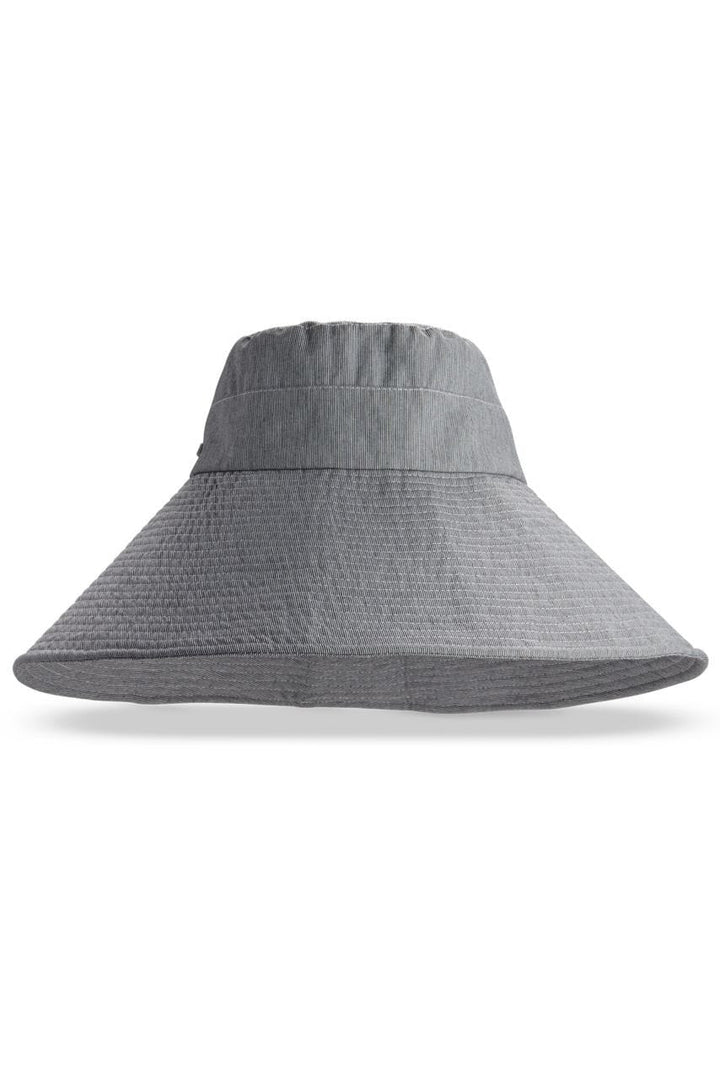 Women's Brittany Beach Hat | Black/White