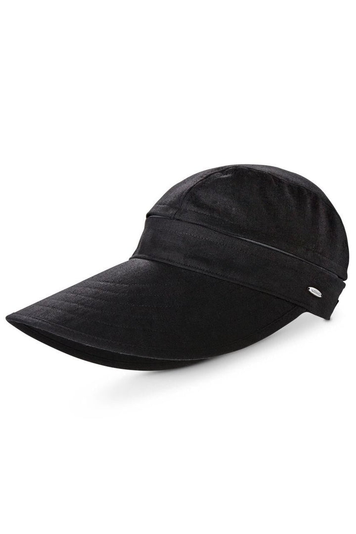 Women's Bel Aire Zip-Off Sun Visor | Black