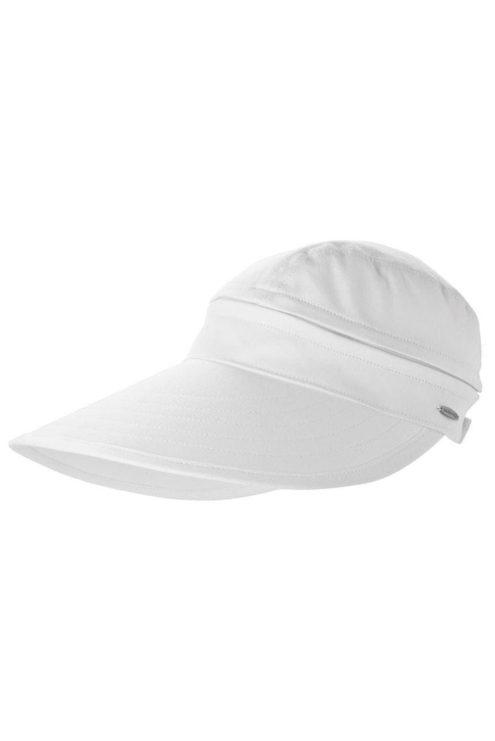 Women's Bel Aire Zip-Off Sun Visor | White