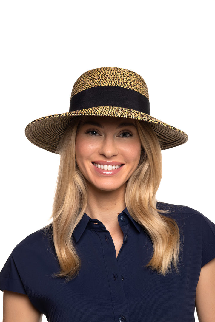 Clara Sun Hat | Coffee Multi