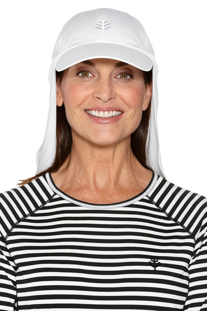 Hayden Chlorine Resistant All Sport Hat | White