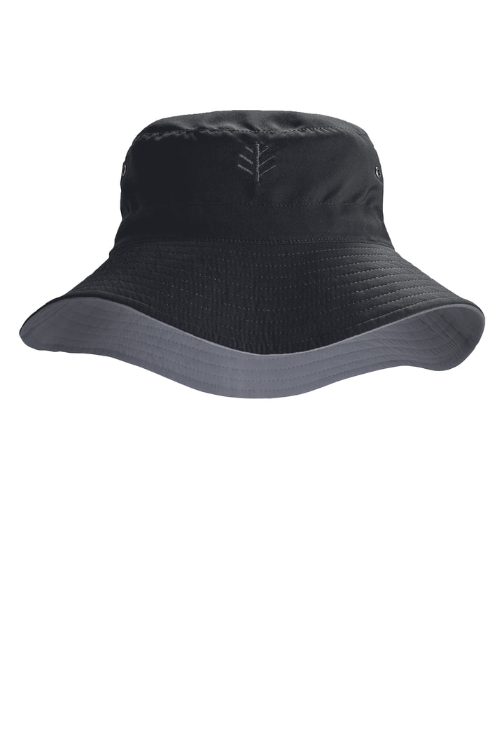 Landon Reversible Bucket Hat | Carbon/Black