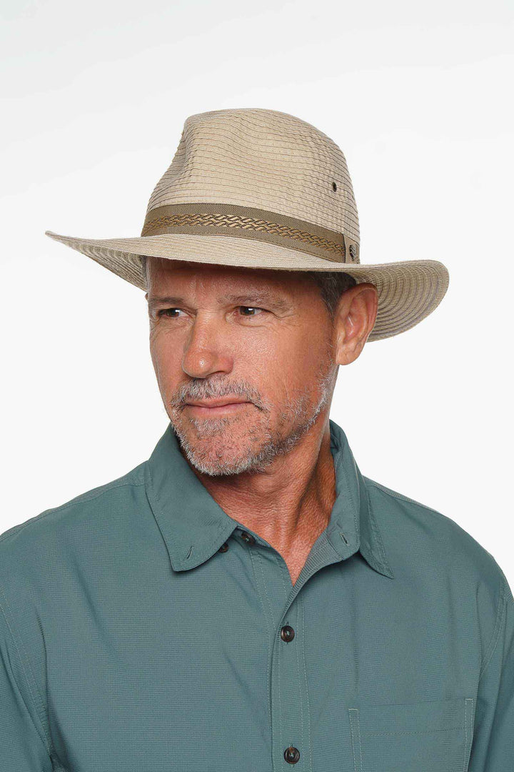 Men's Holden Packable Travel Fedora | Khaki