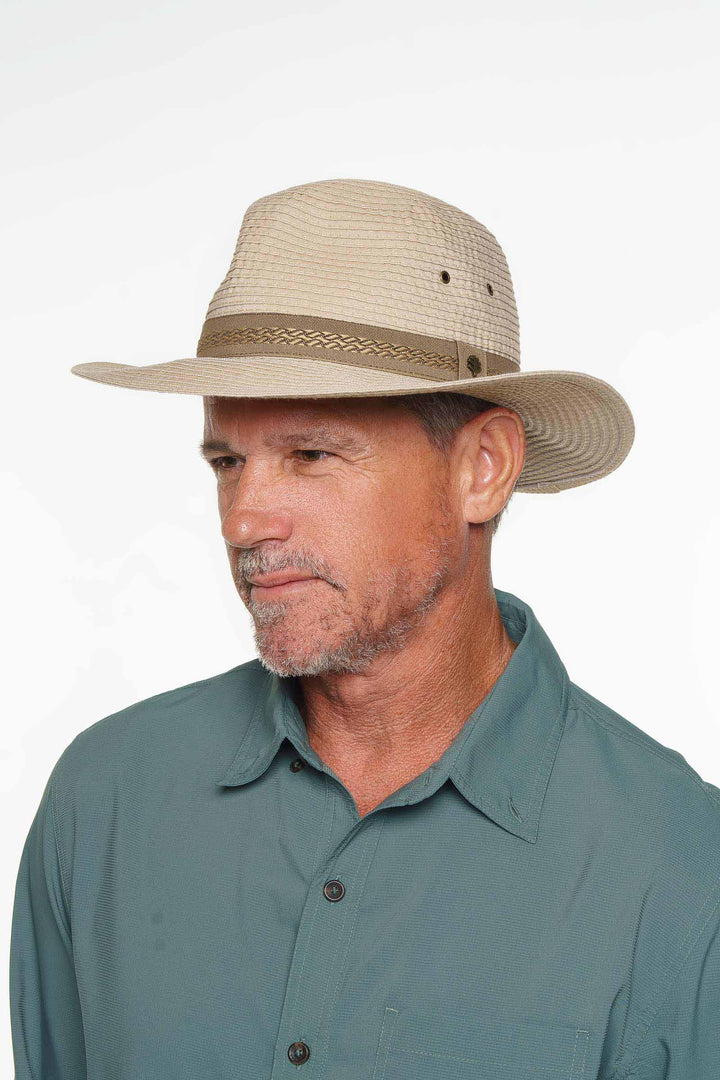 Men's Holden Packable Travel Fedora | Khaki