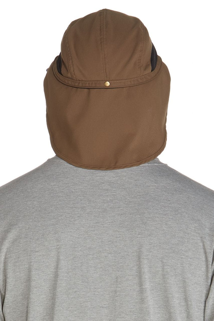 Caleb Convertible Fishing Cap | Khaki/Navy