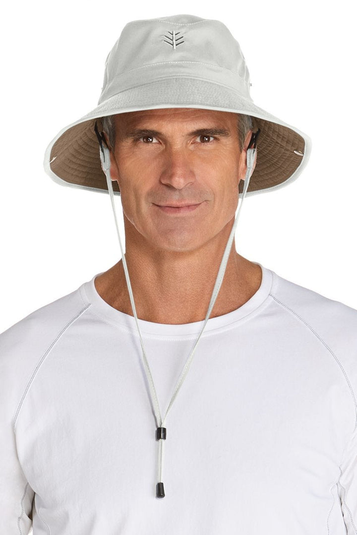 Men's Chase Featherweight Bucket Hat | Stone/Khaki