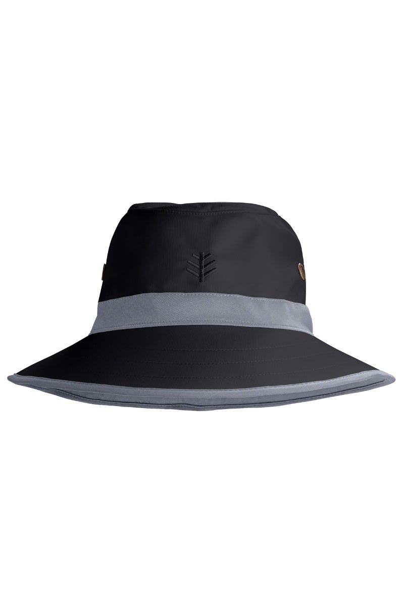 Coolibar Matchplay Golf Hat (Upf 50+) XXL / Silver/White