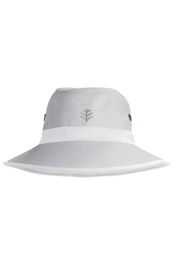 Unisex Matchplay Golf Hat | Silver/White