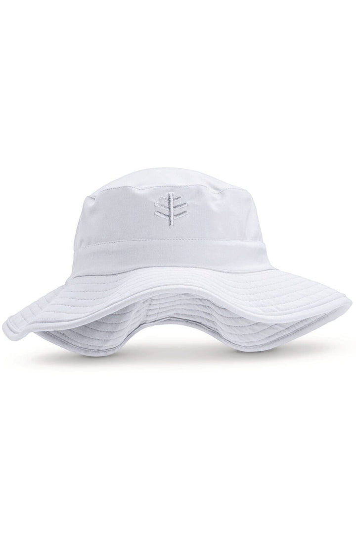 Unisex Brighton Chlorine Resistant Bucket Hat | White