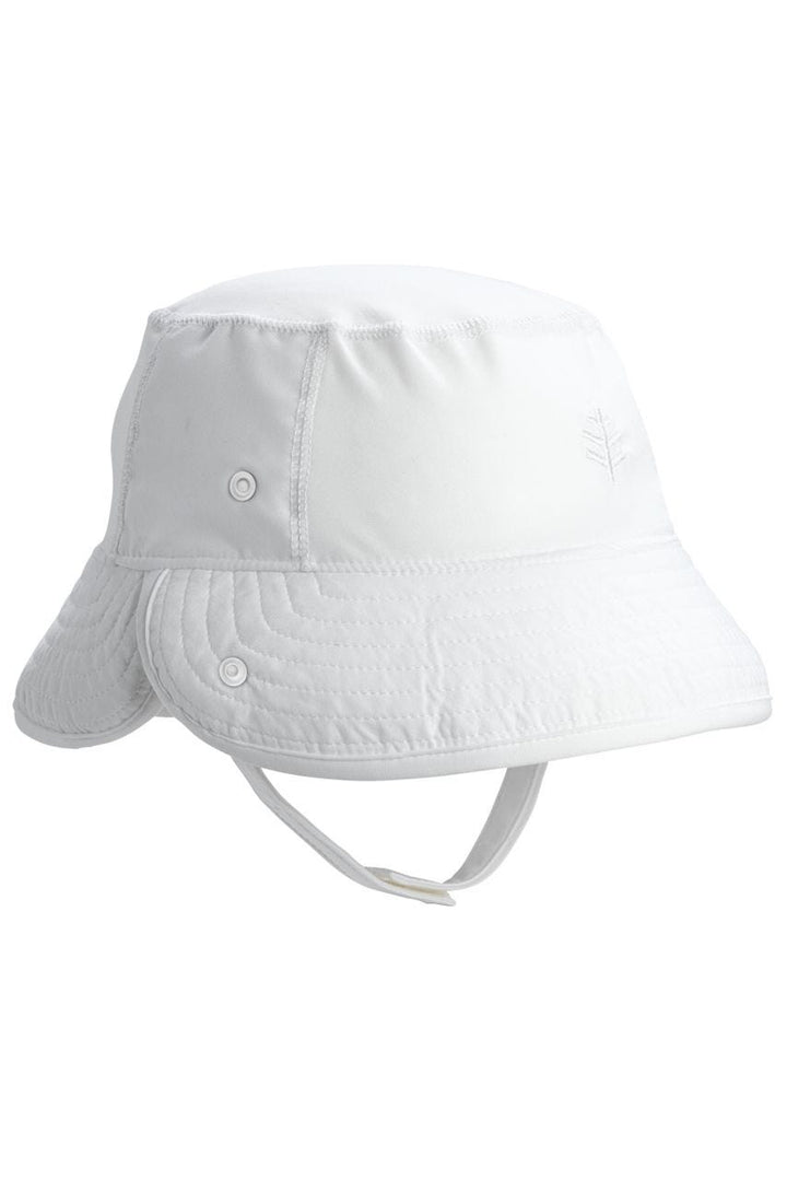 Baby Linden Sun Bucket Hat | White