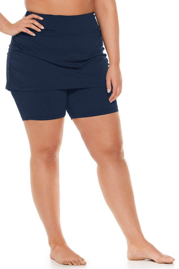 Women's Shorebreak Skirted Swim Shorts | Navy