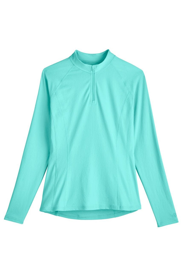 Women's Freestyle Long Sleeve Rash Guard | Tropical Mint