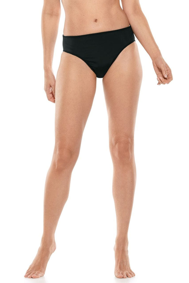  Coolibar UPF 50+ Women's Medley Reversible Swim Bra - Sun  Protective (Large- White/Black Stripe) : Clothing, Shoes & Jewelry