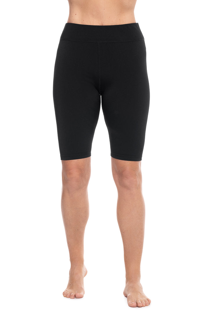 Women's Deep Water Swim Shorts | Black