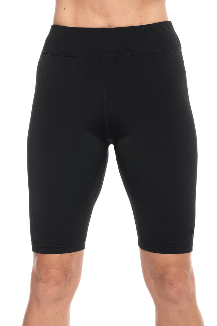 Women's Deep Water Swim Shorts | Black