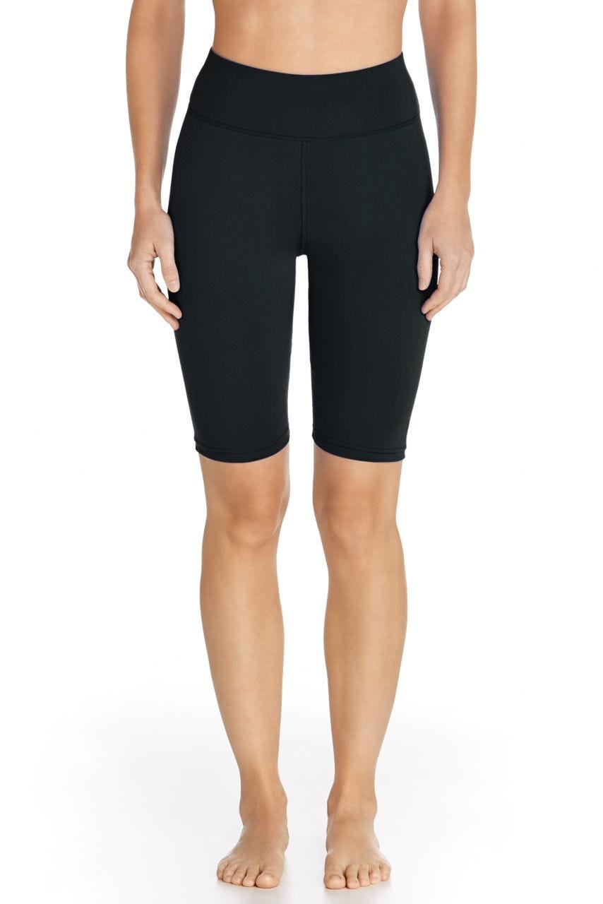 Women s Deep Water Swim Shorts Black