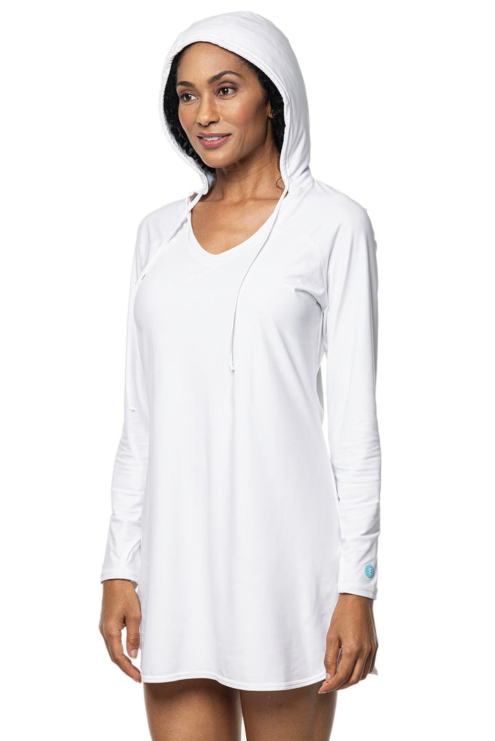 Women's Seacoast Swim Cover-Up Dress | White