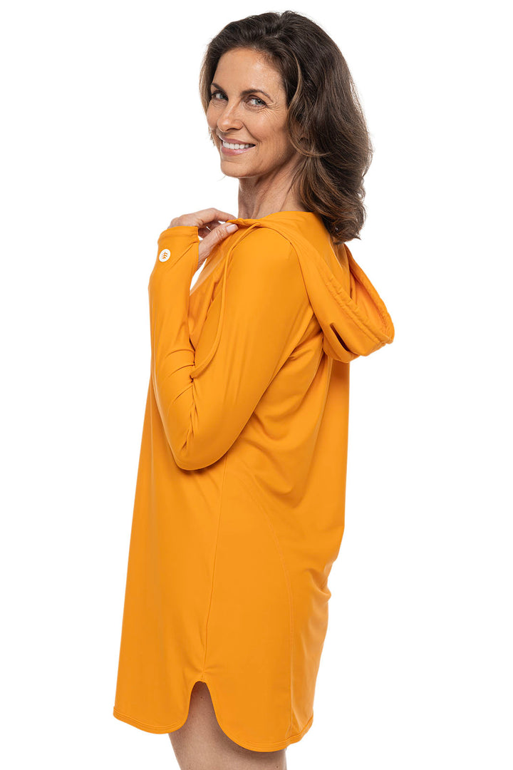 Women's Seacoast Swim Cover-Up Dress | Apricot Crush