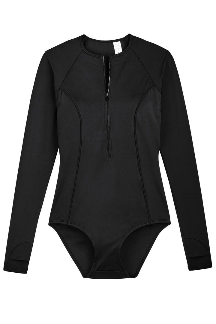 Women's Escalante Long Sleeve Swimsuit | Black