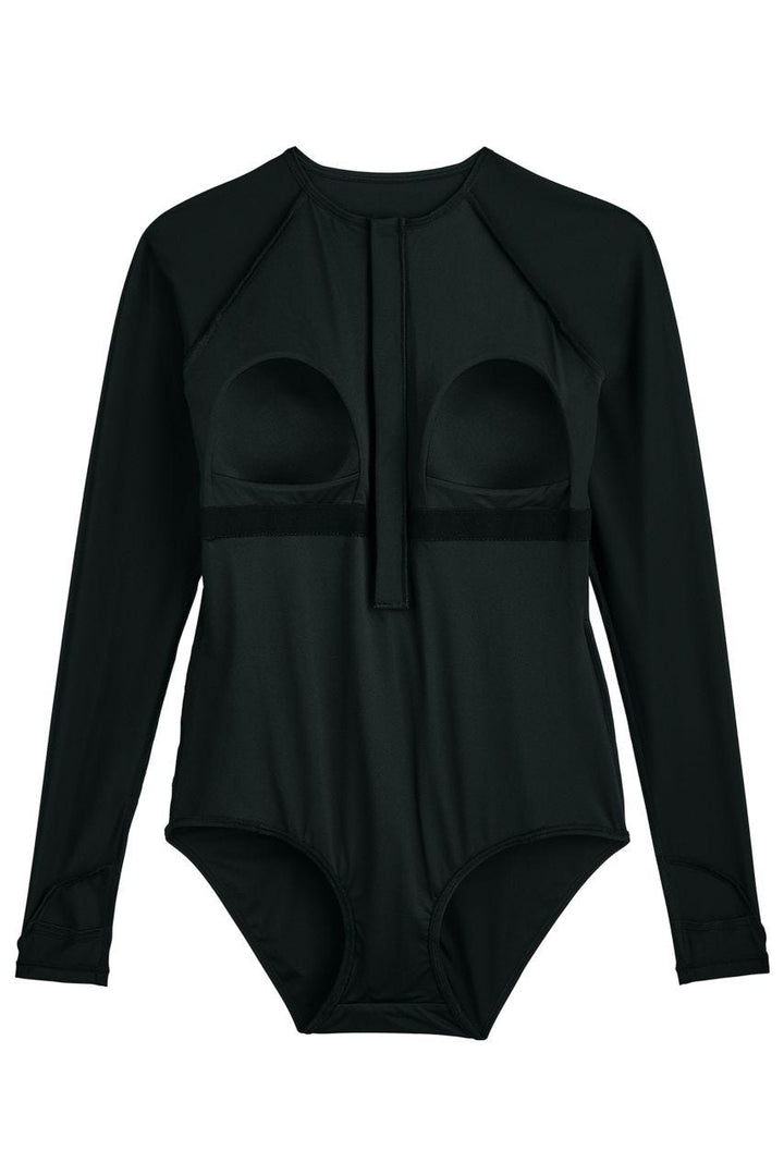 Women's Escalante Long Sleeve Swimsuit | Black