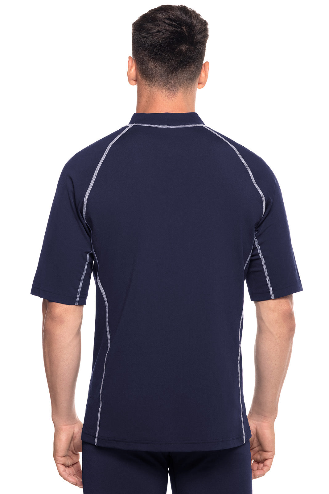 Men's Tulum Short Sleeve Surf Rash Guard | Navy