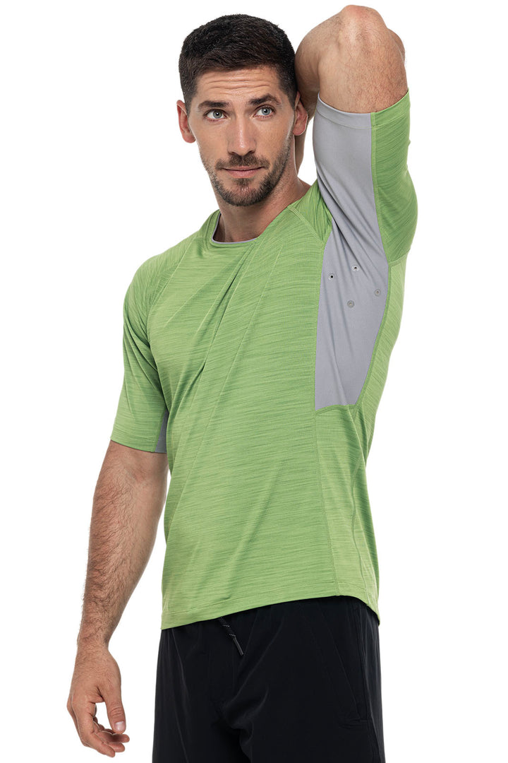 Men's Ultimate Short Sleeve Rash Guard | Soft Fern Line