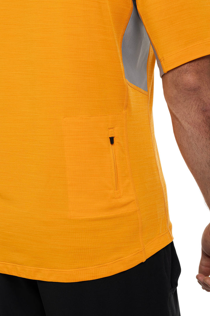 Men's Ultimate Short Sleeve Rash Guard | Apricot Crush Line