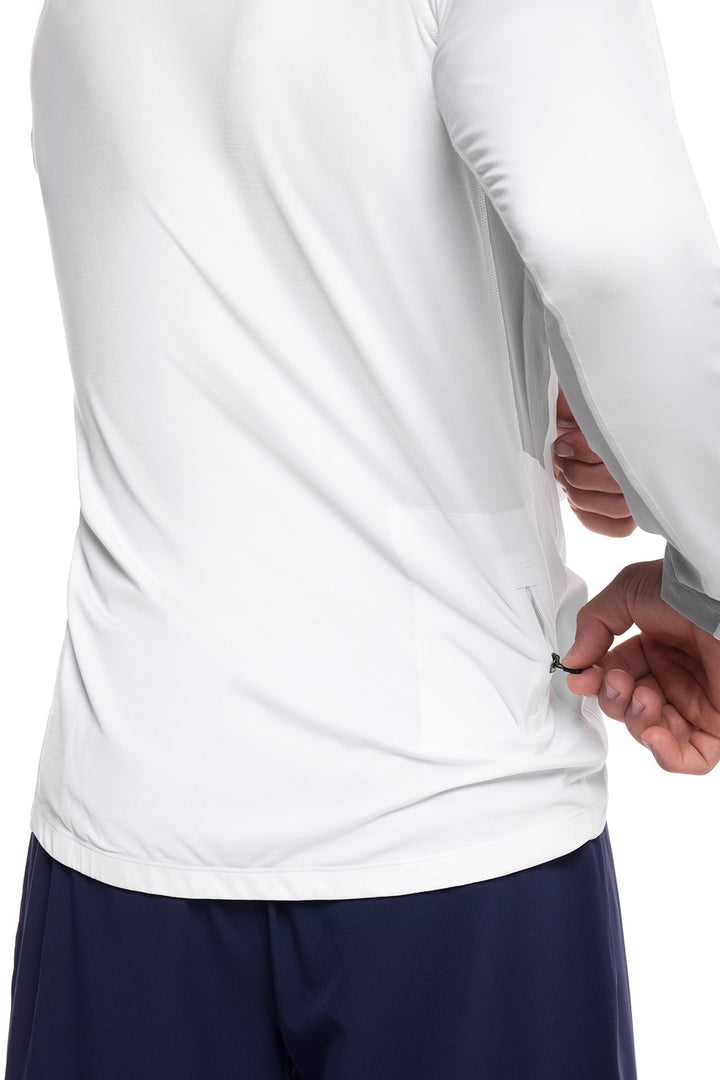 Men's Ultimate Long Sleeve Rash Guard | White