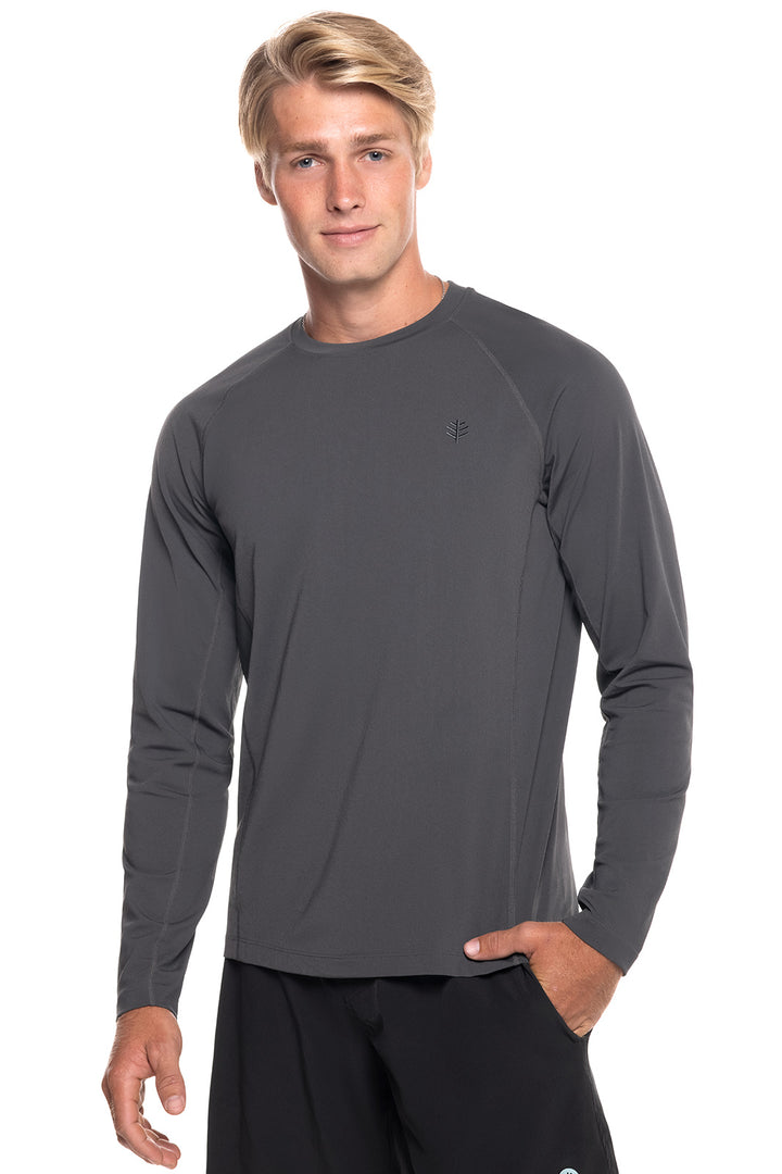 Men's Hightide Long Sleeve Swim Shirt | Charcoal