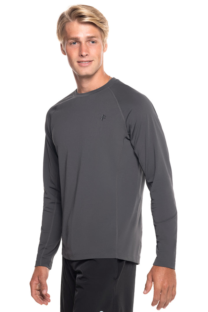 Men's Hightide Long Sleeve Swim Shirt | Charcoal