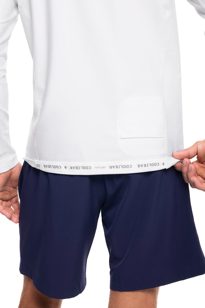 Men's Hightide Long Sleeve Swim Shirt | White