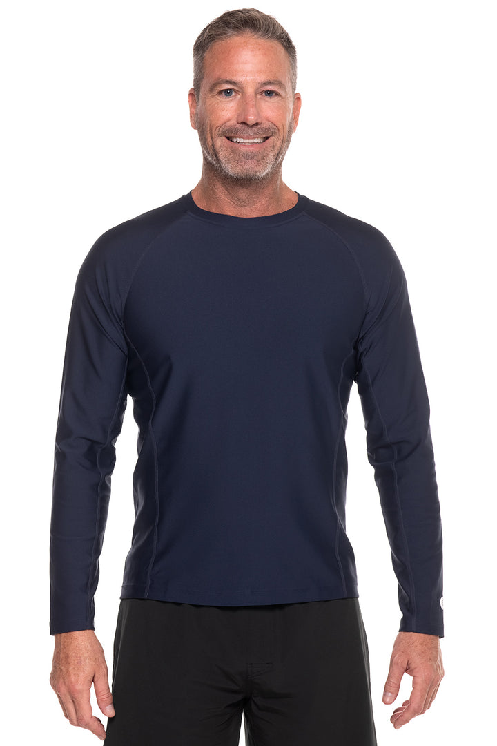 Men's Hightide Long Sleeve Swim Shirt | Navy