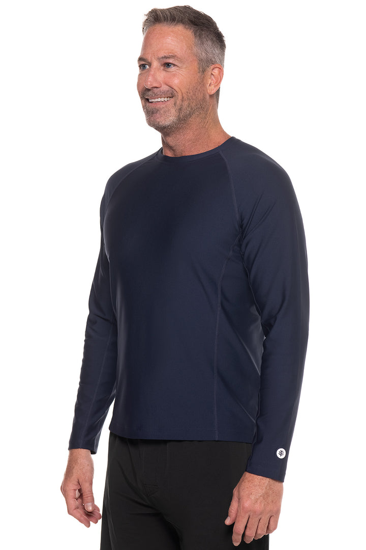 Men's Hightide Long Sleeve Swim Shirt | Navy