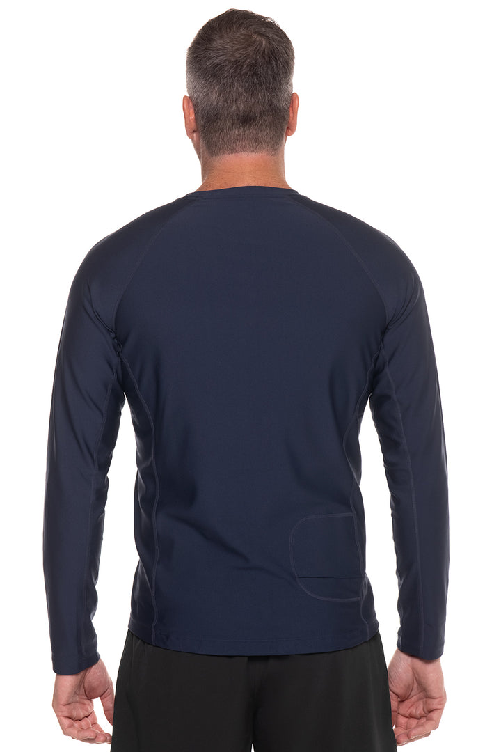 Men's Hightide Long Sleeve Swim Shirt | Navy