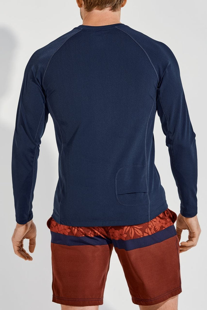 Men's Hightide Long Sleeve Swim Shirt | Navy