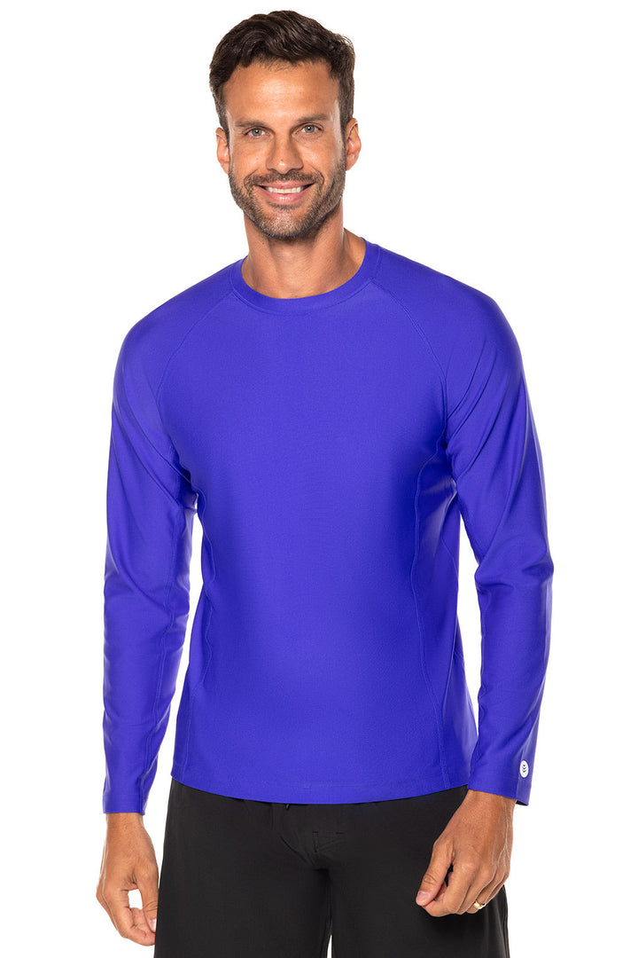 Men's Hightide Long Sleeve Swim Shirt | Baja Blue