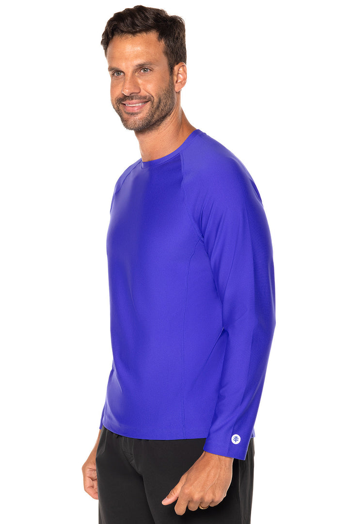 Men's Hightide Long Sleeve Swim Shirt | Baja Blue